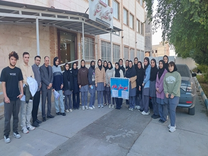 بازدید علمی دانش‌آموزان دبیرستان دخترانه نمونه هاجر از دانشکده پزشکی دانشگاه علوم پزشکی دزفول